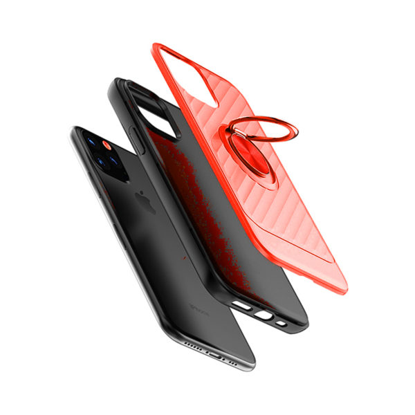 APPLE IPHONE 11 PRO Case with Ring Holder In Red - Image 2