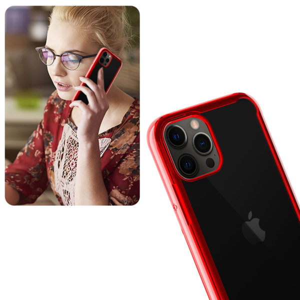 IPHONE 12 PRO MAX Bumper Case In Red - Image 3