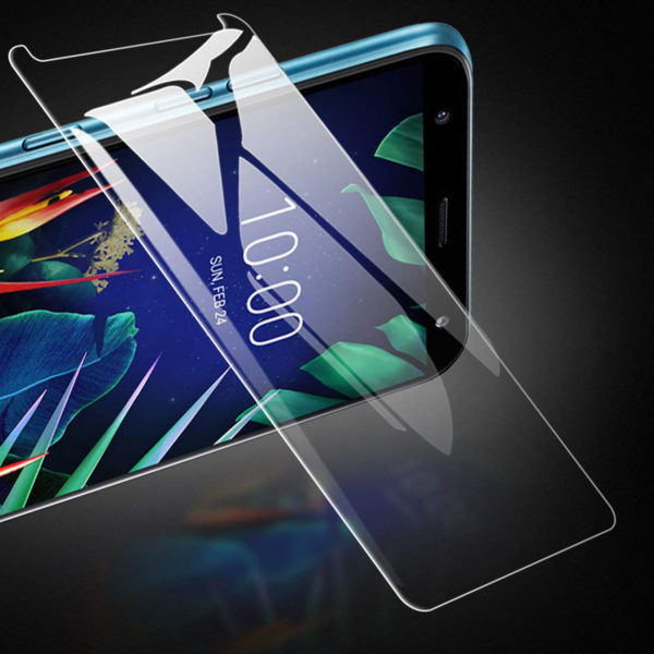 Reiko LG K40 Tempered Glass Screen Protector In Clear - Image 2